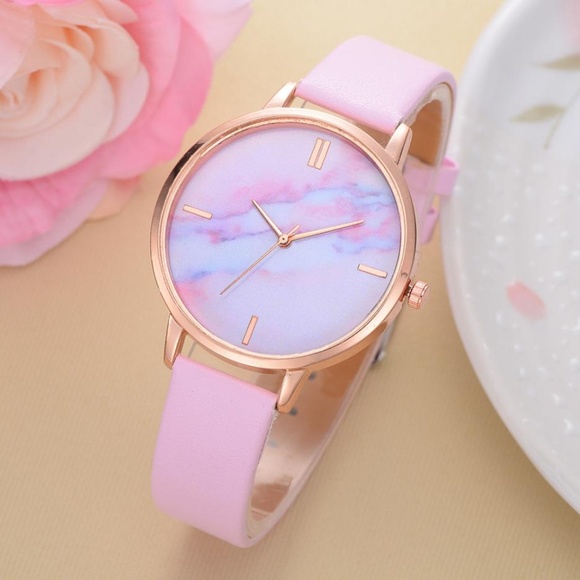 Accessories - NEW Pink Marble Quartz Watch Accessories - NEW Pink Marble Quartz Watch
